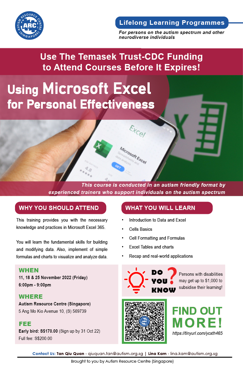 Using Microsoft Excel For Personal Effectiveness