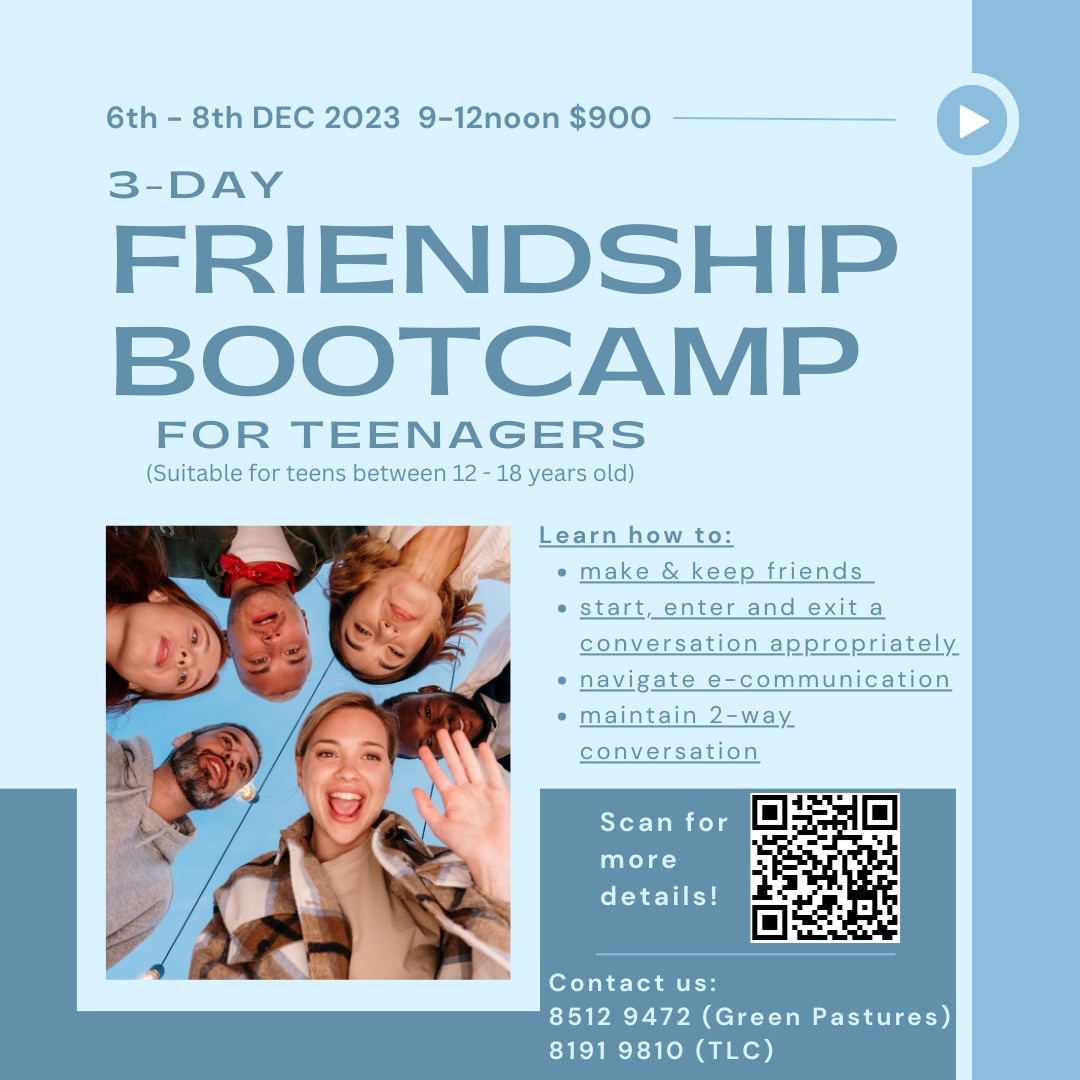 Friendship Bootcamp For Teenagers