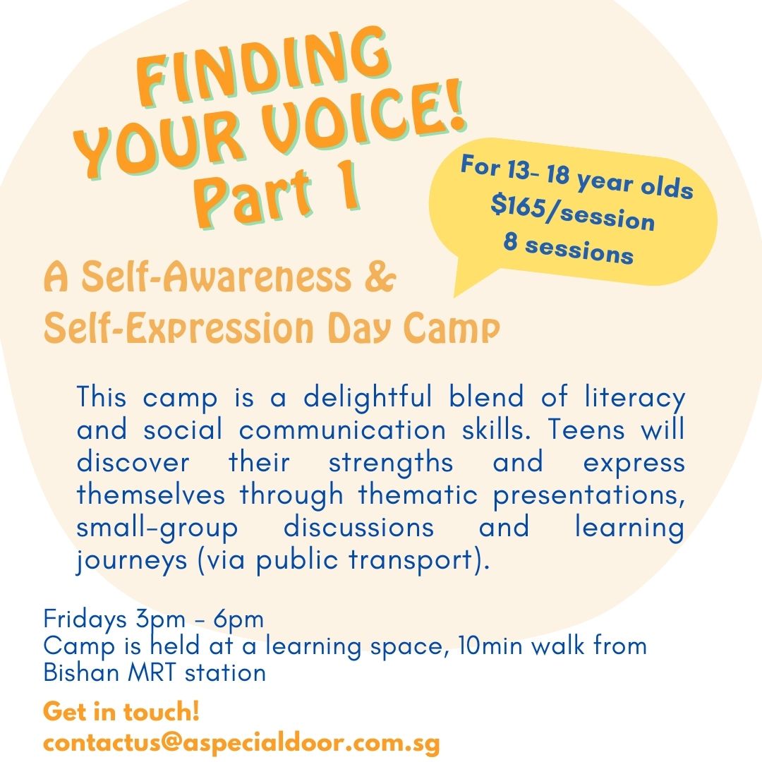 Finding Your Voice - (Part 1) A Self-Awareness & Self-Expression Day Camp