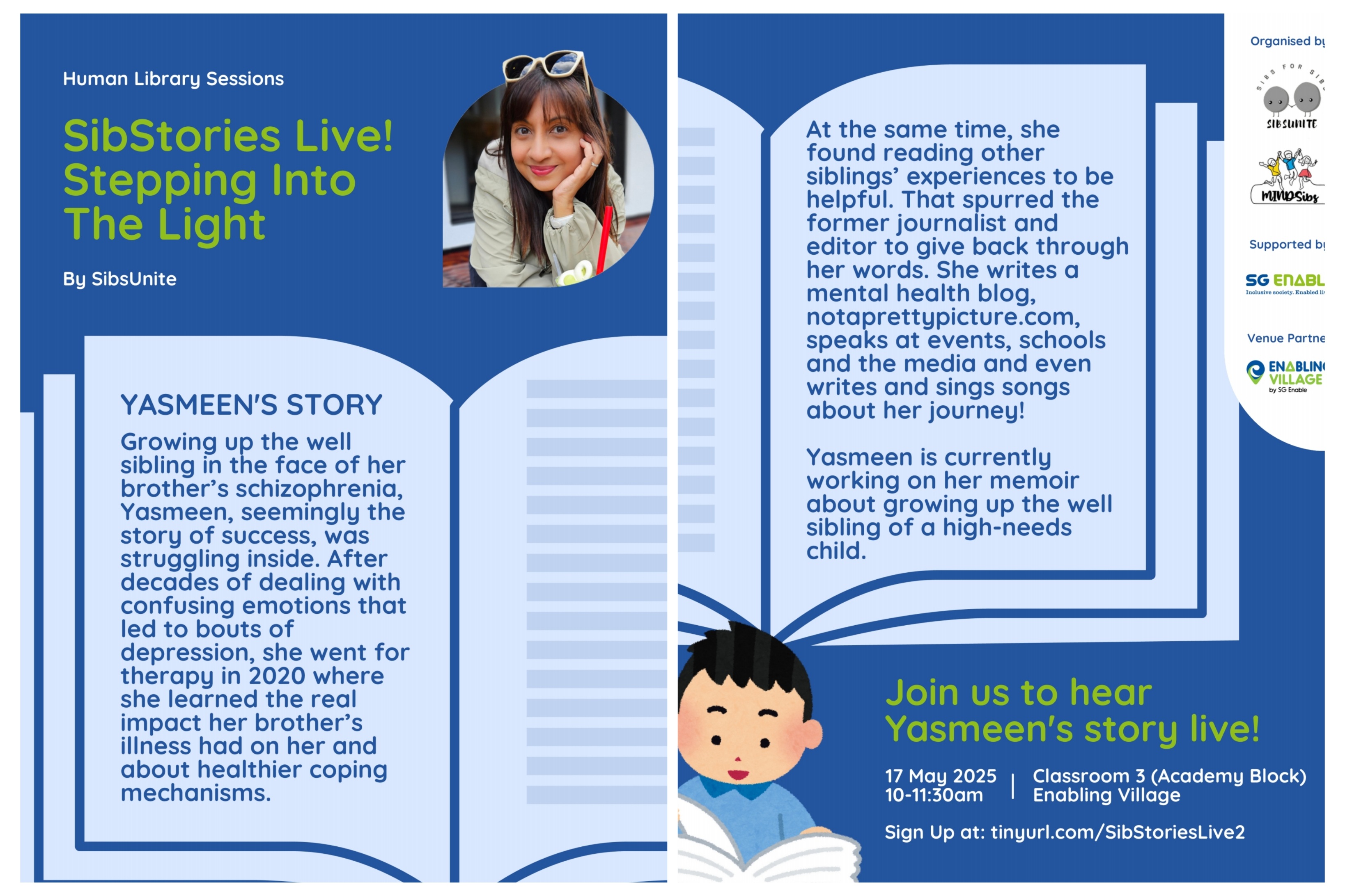 Sibstories Live! Chapter 2: Stepping Into The Light