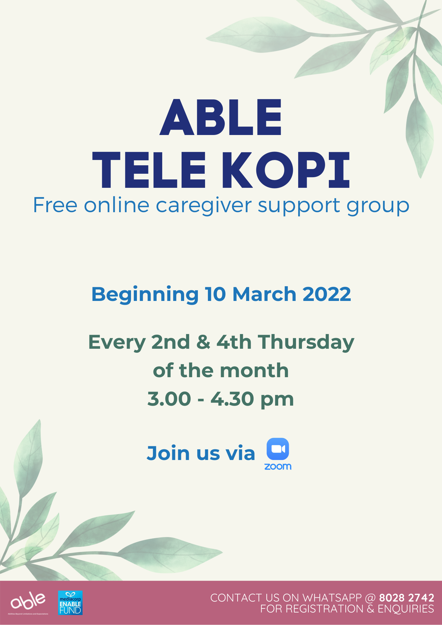 ABLE Tele Kopi (10 Mar - 26 May 2022)