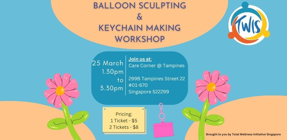 Balloon Sculpting & Keychain Making Workshop