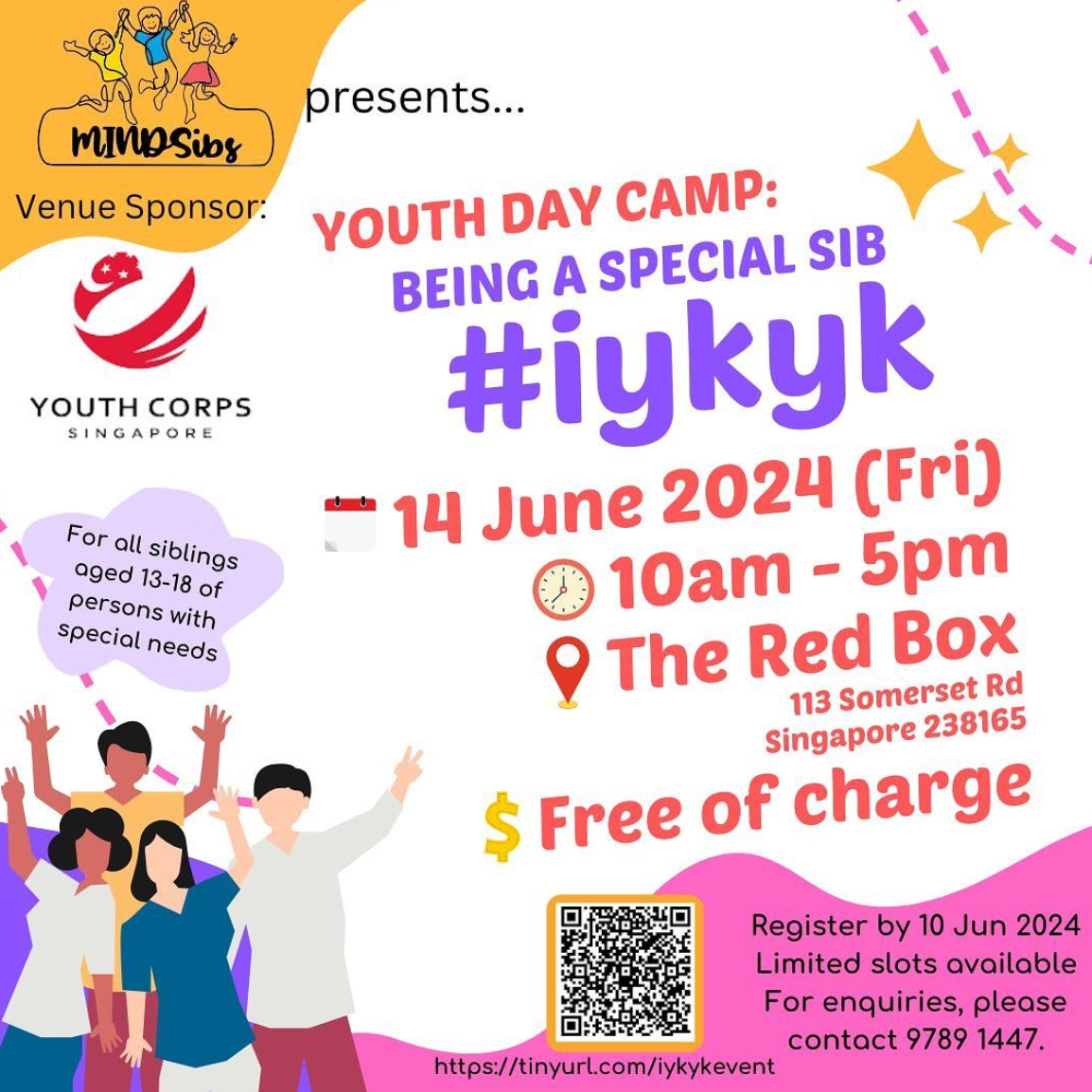 Youth Day Camp “Being A Special Sib #Iykyk” 